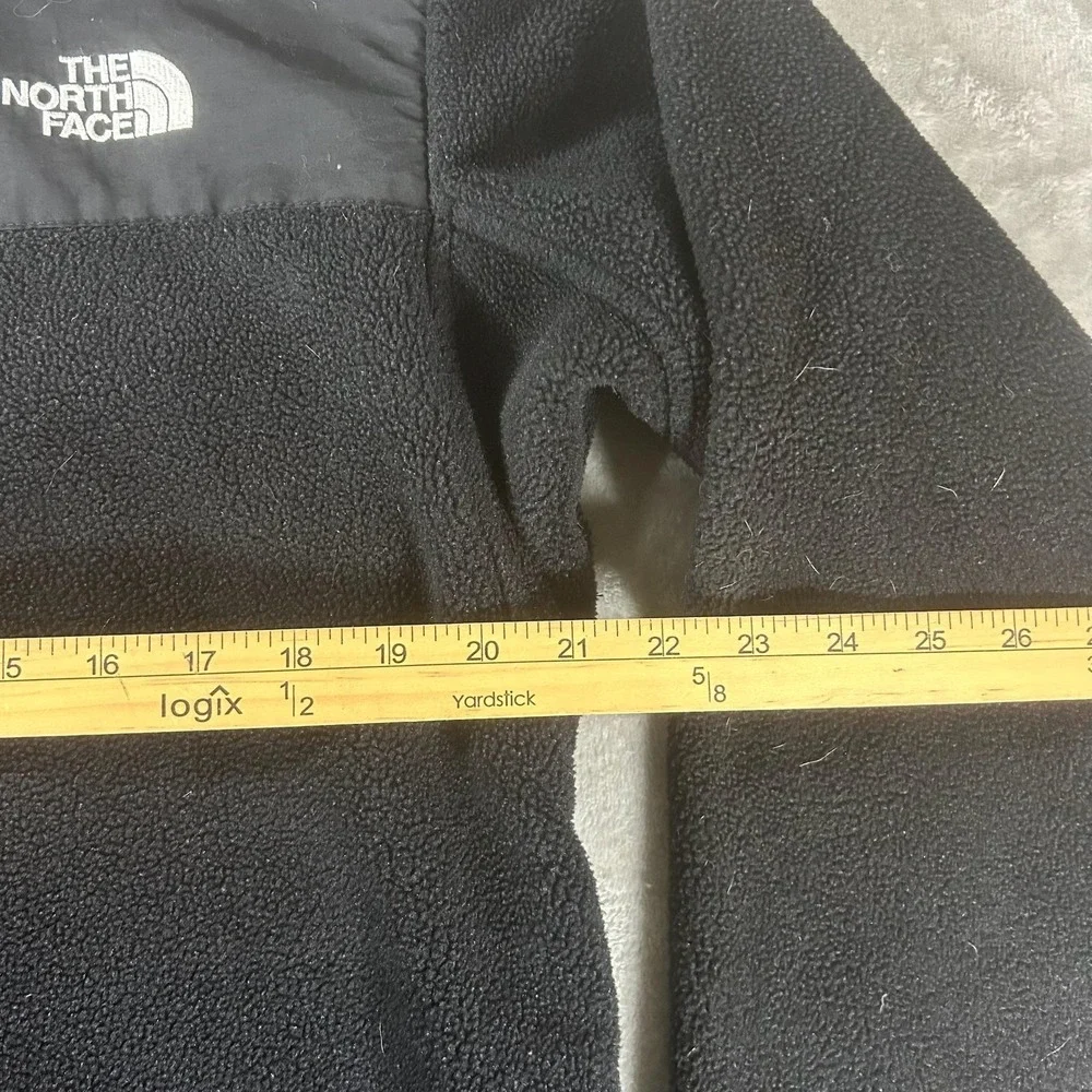 The North Face Jacket Mens Medium Black Fleece Full Zip Polartec Outdoor
